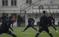 Тренировка сборной ФНЛ в Верчелли
